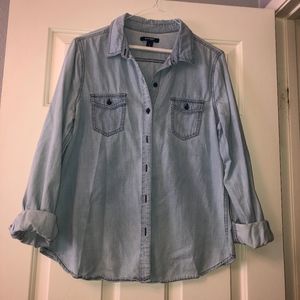 Denim Button-down